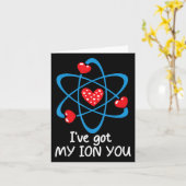 Carte Funny Valentines Jour Professeur de sciences Ive J (Fleur jaune)