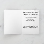 CARTE FUNNY VINTAGE TEST DUMMIES MANNEQUINN DOLL PHOTO (Intérieur)