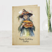 Carte Funny Witch (Devant)