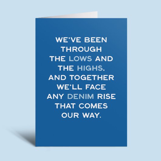 Carte Funny witty original happy birthday