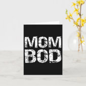 Carte Funny Workout Saying Fitness Quote For Mother's Gi (Fleur jaune)