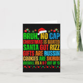 Carte Funny Xmas School Generation Alpha Gen A Slang Chr (Devant)