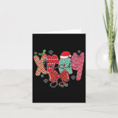 Carte Funny Xray Tech Christmas Women Coquette Bow Radio (Devant)