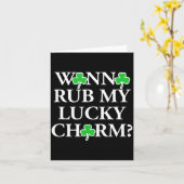 Carte Funny Y St Patricks Day Clothing For Men Inappropr (Fleur jaune)