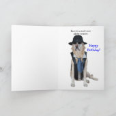 Carte Funny Young Dog (Intérieur)