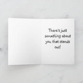 Carte Funny You're Special Thinking of You Rock Card (Intérieur)