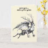 Carte Furfur Demon Hart Dictionairre Infernal (Fleur jaune)