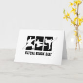 Carte Futur Ceinture noire (Fleur jaune)