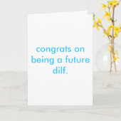 Carte futur gode. (Fleur jaune)