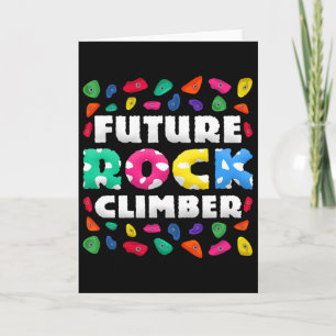 Carte Futur grimpeur de rochers