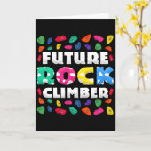Carte Futur grimpeur de rochers (Fleur jaune)