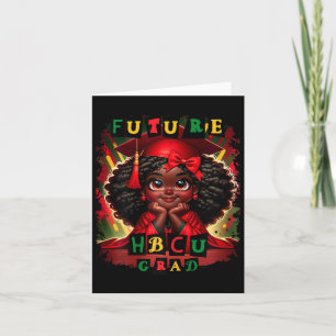 Carte Futur Hbcu Grad Histoire Black Girl Graduation Hbc