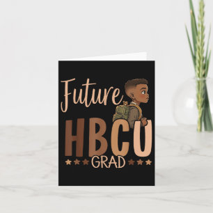 Carte Futur Hbcu Grad Histoire Noire Mois Garçon Graduat