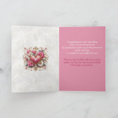 Carte Futur Mama Afro-Américain Rose & Or (Intérieur)