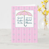 Carte Futur Mariage de la Petite-Fille Pluie de Rose Par (Fleur jaune)