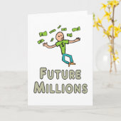 Carte Futur Millionnaire (Millions) (Fleur jaune)