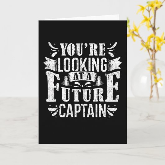 Carte Future Captain (Fleur jaune)
