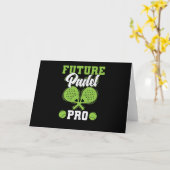 Carte Future Padel Pro Tennis (Fleur jaune)