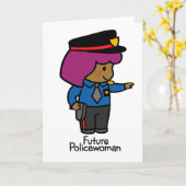 Carte Future policière (Fleur jaune)
