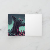 Carte Futuriste Grande Danse Le compagnon robotique (Intérieur)