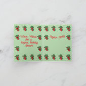 Carte G de Noël : Joyeux Noël (Intérieur)