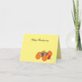 Carte G de vacances : Bénédiction d'action de grâc (Devant)