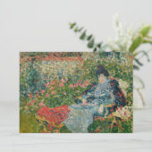 Carte Gabrielle Valtat au Jardin | Louis Valtat (Debout devant)