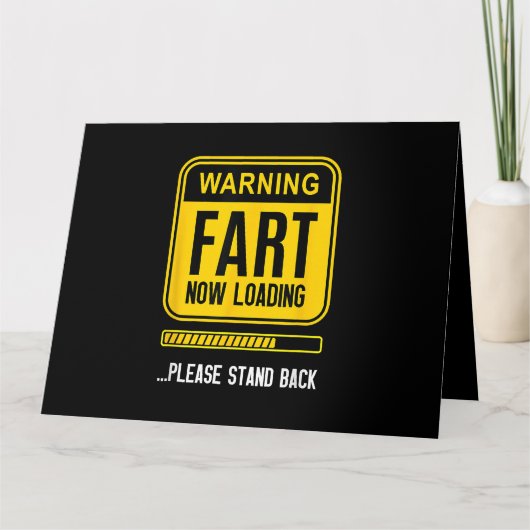 Carte Gag drôle (Devant)