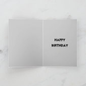 Carte Gages de moto - Anniversaire (Intérieur)