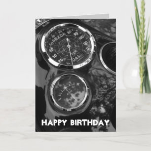 Carte Gages de moto - Anniversaire