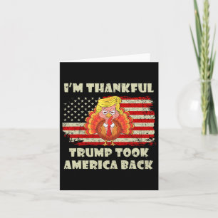 Carte Gagnante, je suis heureux que Trump ait gagné l'Am