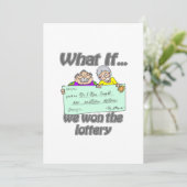 Carte Gagnants de loterie (Debout devant)