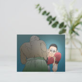 Carte Gagner ou Perdre (Debout devant)
