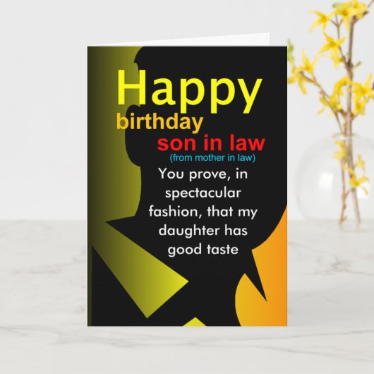 Carte gai en droit anniversaire Foled Greeting Card (Fleur jaune)