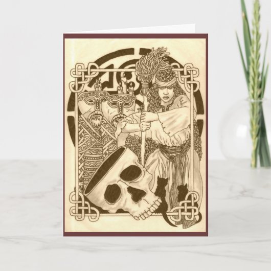 Carte Gaïa et sorcière (Devant)