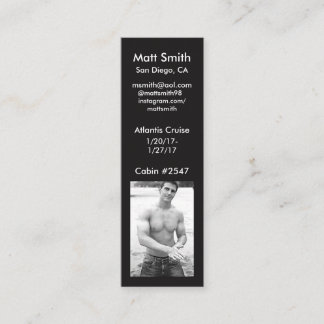 Carte gaie de croisière