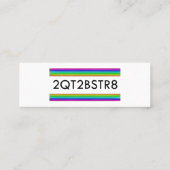 Carte gaie de croisière (Dos)