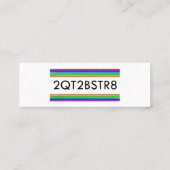 Carte gaie de croisière (Dos)