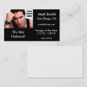 Carte gaie de croisière (Devant / Derrière)