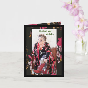 Carte Gal humoristique sans freins