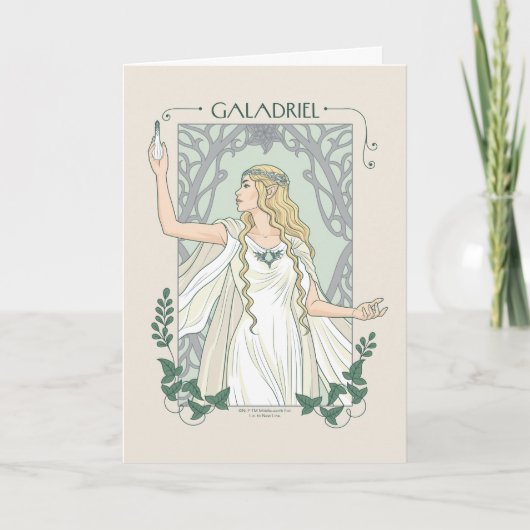 Carte Galadriel Lumière de Valinor Graphique (Devant)