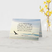 Carte Galates 5:1 Pour la liberté Le Christ nous a libér (Fleur jaune)