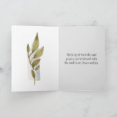 Carte Galates 5:22-23 Fruit de l'Esprit est Amour Joie (Intérieur)