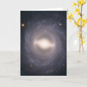 Carte Galaxie Spirale Ngc 1015. (Fleur jaune)