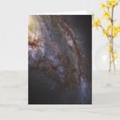 Carte Galaxie Spirale Ngc 3627. (Fleur jaune)
