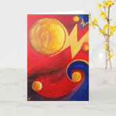 Carte Galaxy (Fleur jaune)