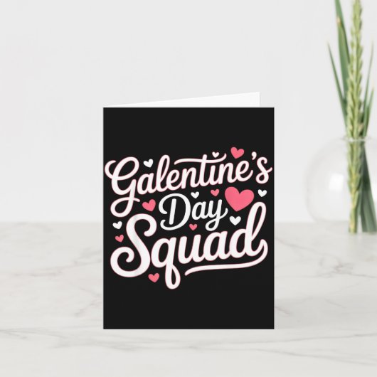 Carte Galentine's Day Squad For Friends Festive Ladies V (Devant)