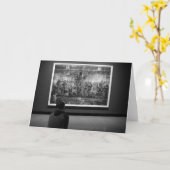 Carte galerie d'art (Fleur jaune)