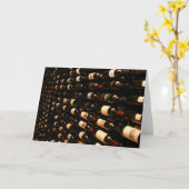 Carte galerie de vin (Fleur jaune)