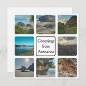 Carte Galerie New Zealand Instagram (Devant / Derrière)